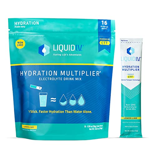 Liquid IV Hydration and Electrolytes drink mix, essential for hydration multipliers and electrolyte replenishment.