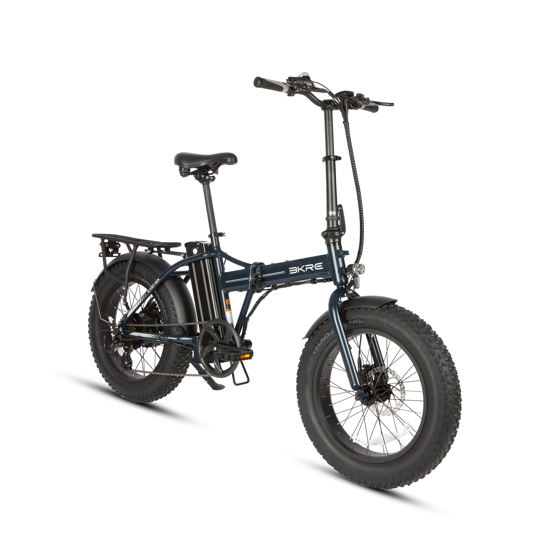 E-FAT TIRE-MN EBIKE featuring a 20" fat tire design, perfect for off-road adventures and urban commuting.
