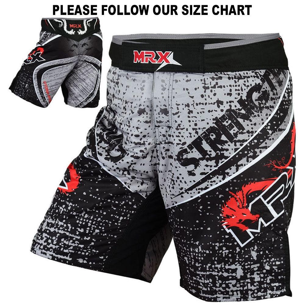 MRX MMA Fighting Shorts Black Hydra