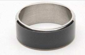 JAKCOM R3F Smart Ring Waterproof in black, showcasing sleek design and modern technology.
