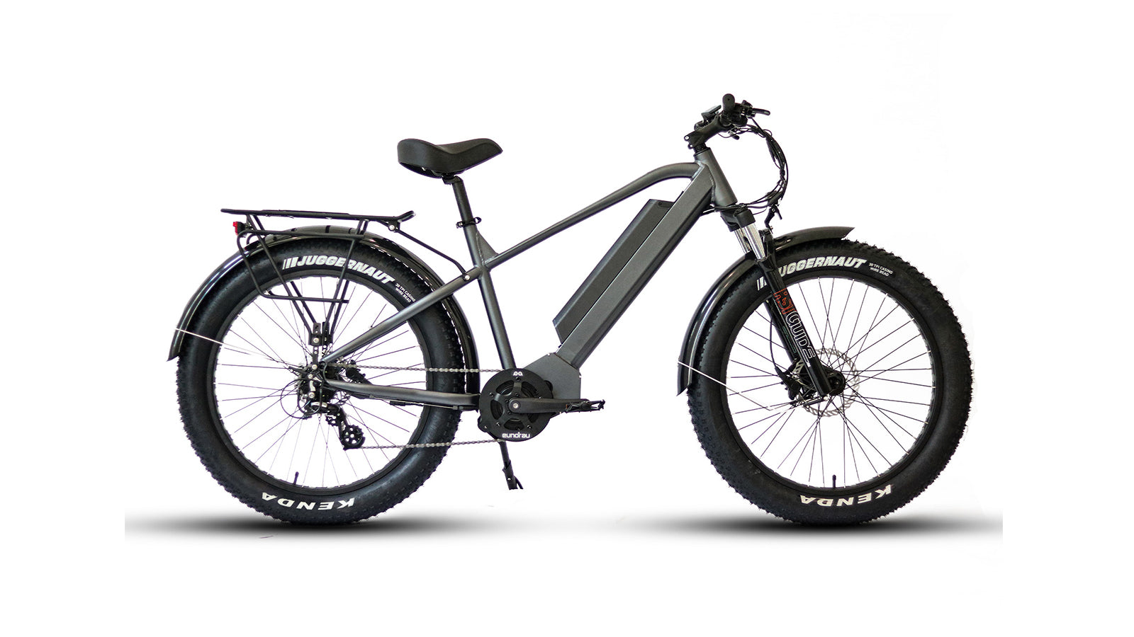 FAT-HD 1.0 Pro HUNTER X7 electric bike with fat tires and sleek design.