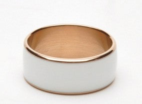 JAKCOM R3F Smart Ring Waterproof in white and gold, featuring a sleek and modern design.