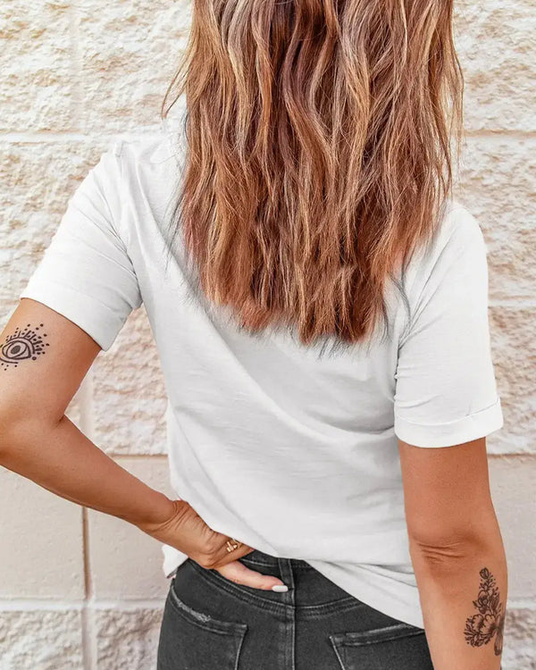 Pumpkin Graphic Short Sleeve T-Shirt