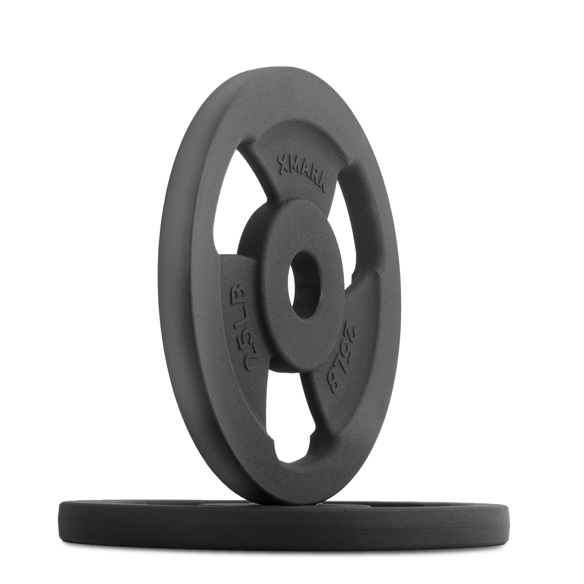 Iron Horse Premium Cast Iron Olympic Weight Plate Pairs and Sets showcasing classic design and durability.