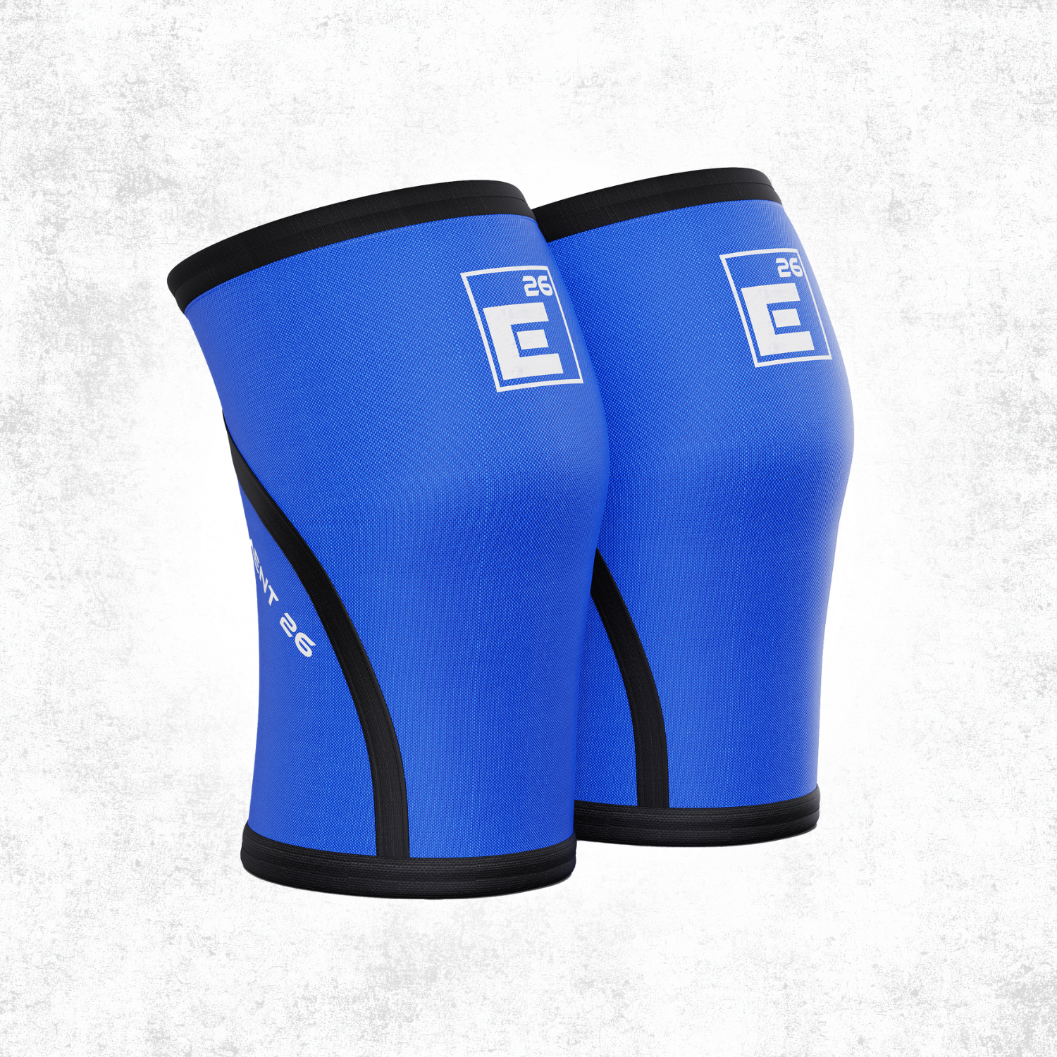 6mm Knee Sleeves from Element 26 in blue for ultimate knee compression during workouts.