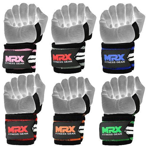 MRX Power Weightlifting Wrist Wraps Premium Quality