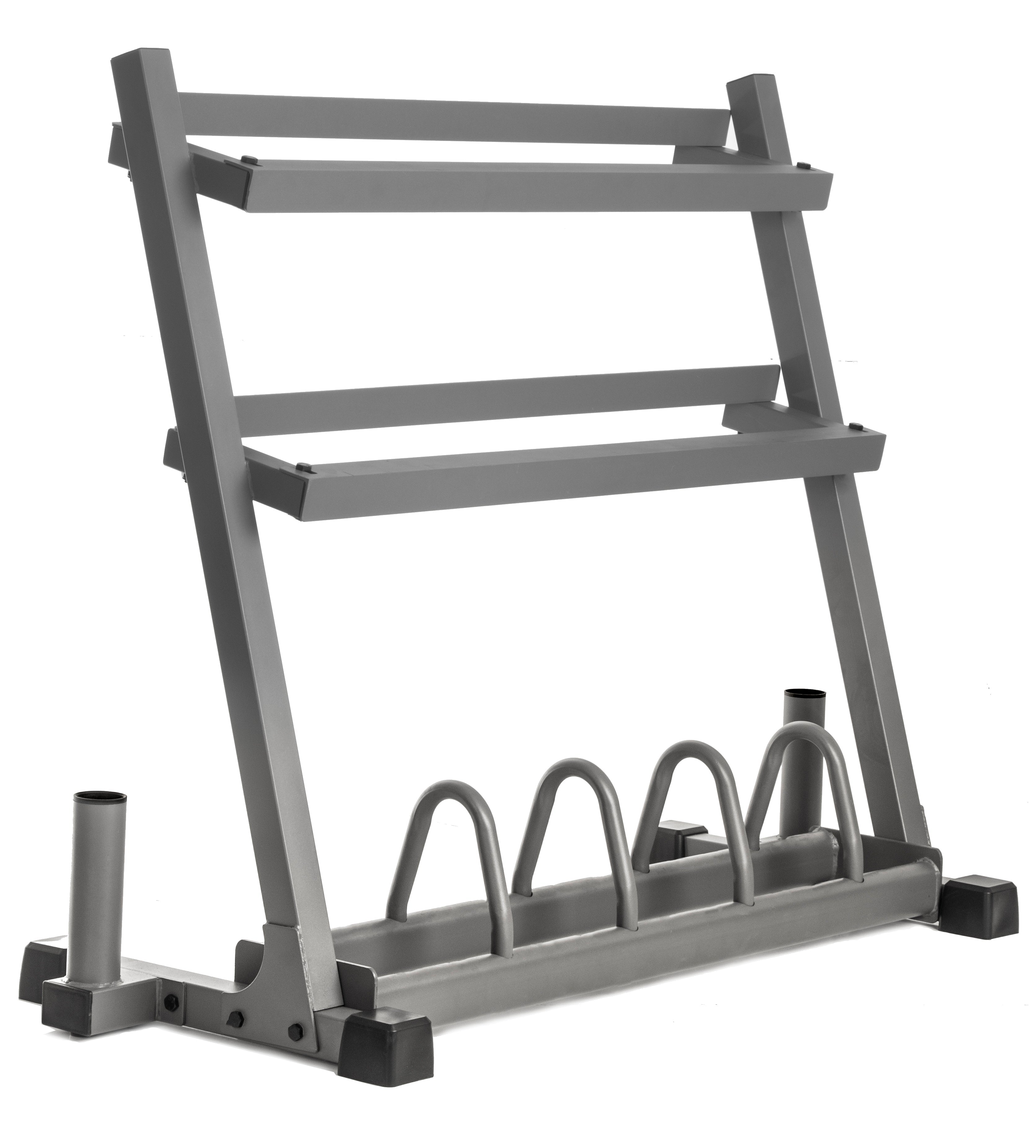 All-In-One Storage For Dumbbells Weight Plates and Barbells