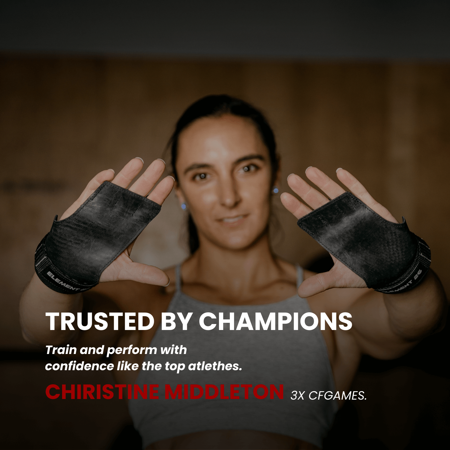 Isogrip Gymnastic Hand Grips worn by athlete exhibiting full palm protection during training.