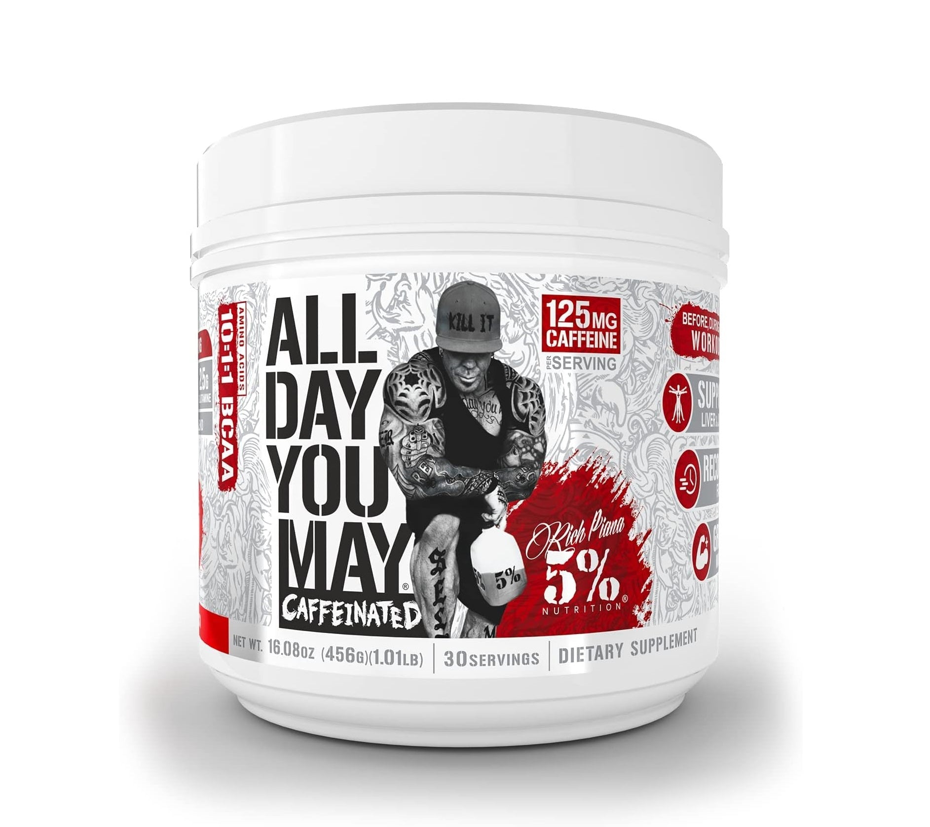 5% All Day You May Caffeinated BCAA