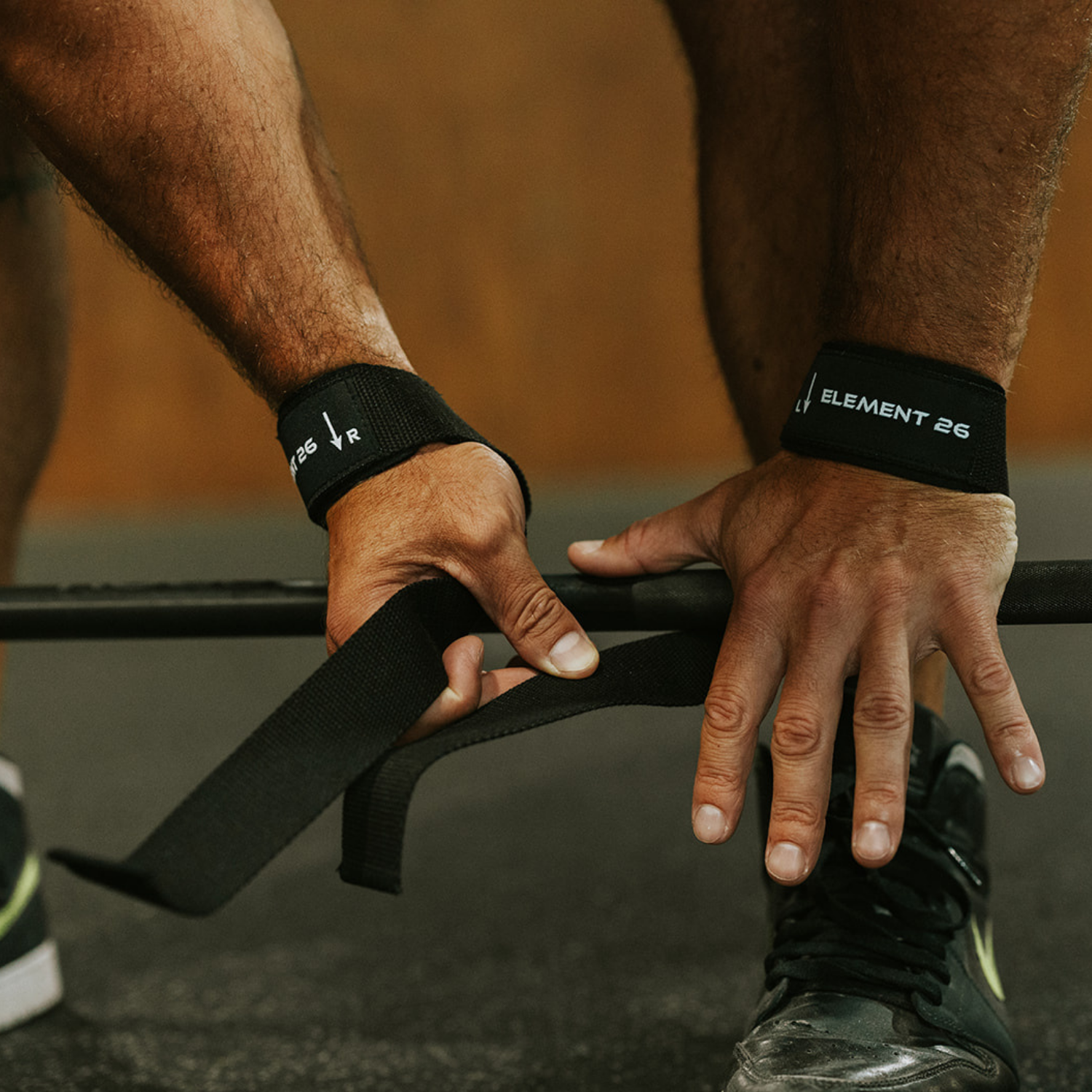Weight Lifting Straps in use, providing a secure grip for serious lifters during heavy lifts.