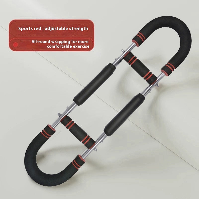 Multi-functional U-shaped Resistance training equipment with adjustable strength and comfortable grip for optimal workouts.