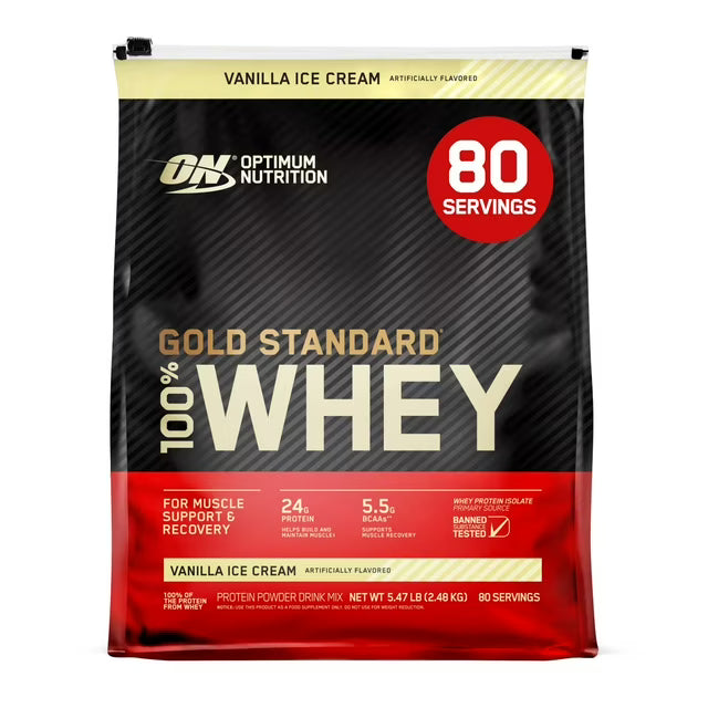 Optimum Nutrition Gold Standard 100% Whey Protein Powder
