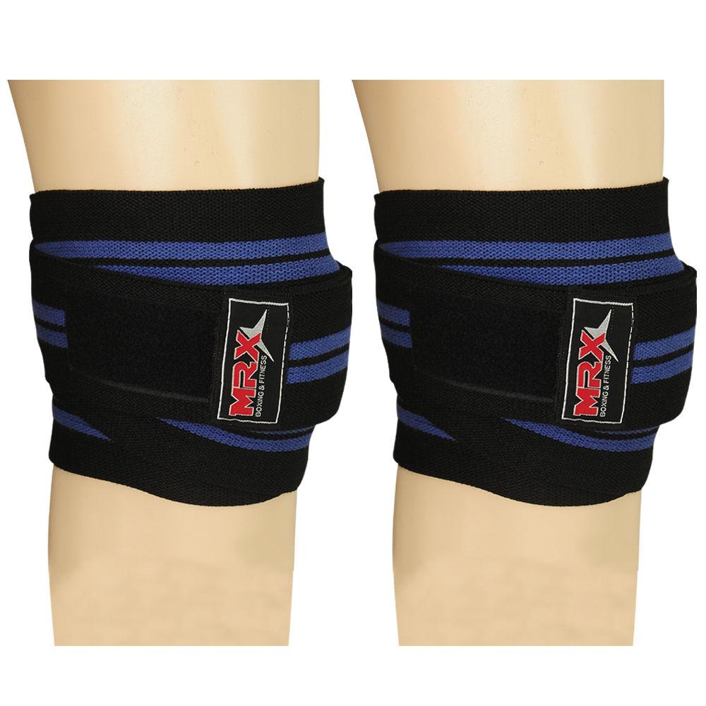MRX Weight Lifting Knee Wraps Bodybuilding Lifting Wrap