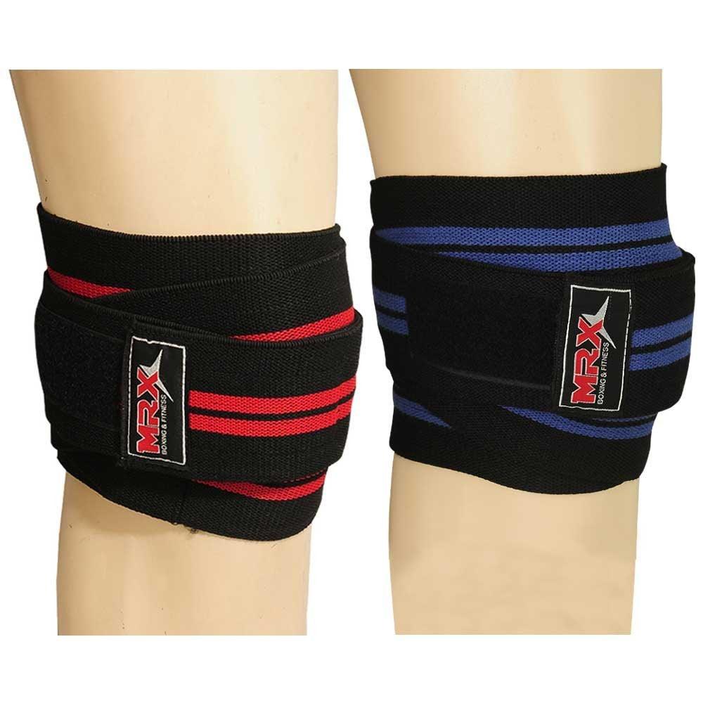 MRX Weight Lifting Knee Wraps Bodybuilding Lifting Wrap