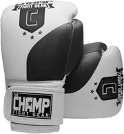 The Champ Fight Gear Alpha Series Boxing Gloves with Wrist Support for