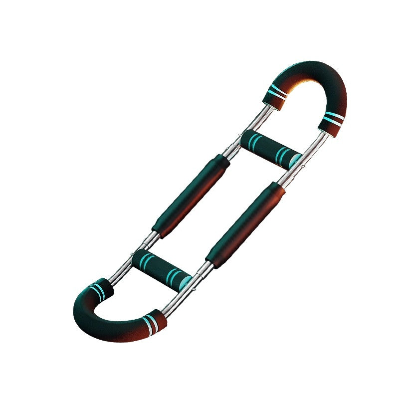 Multi-functional U-shaped Resistance fitness equipment for upper body workouts.