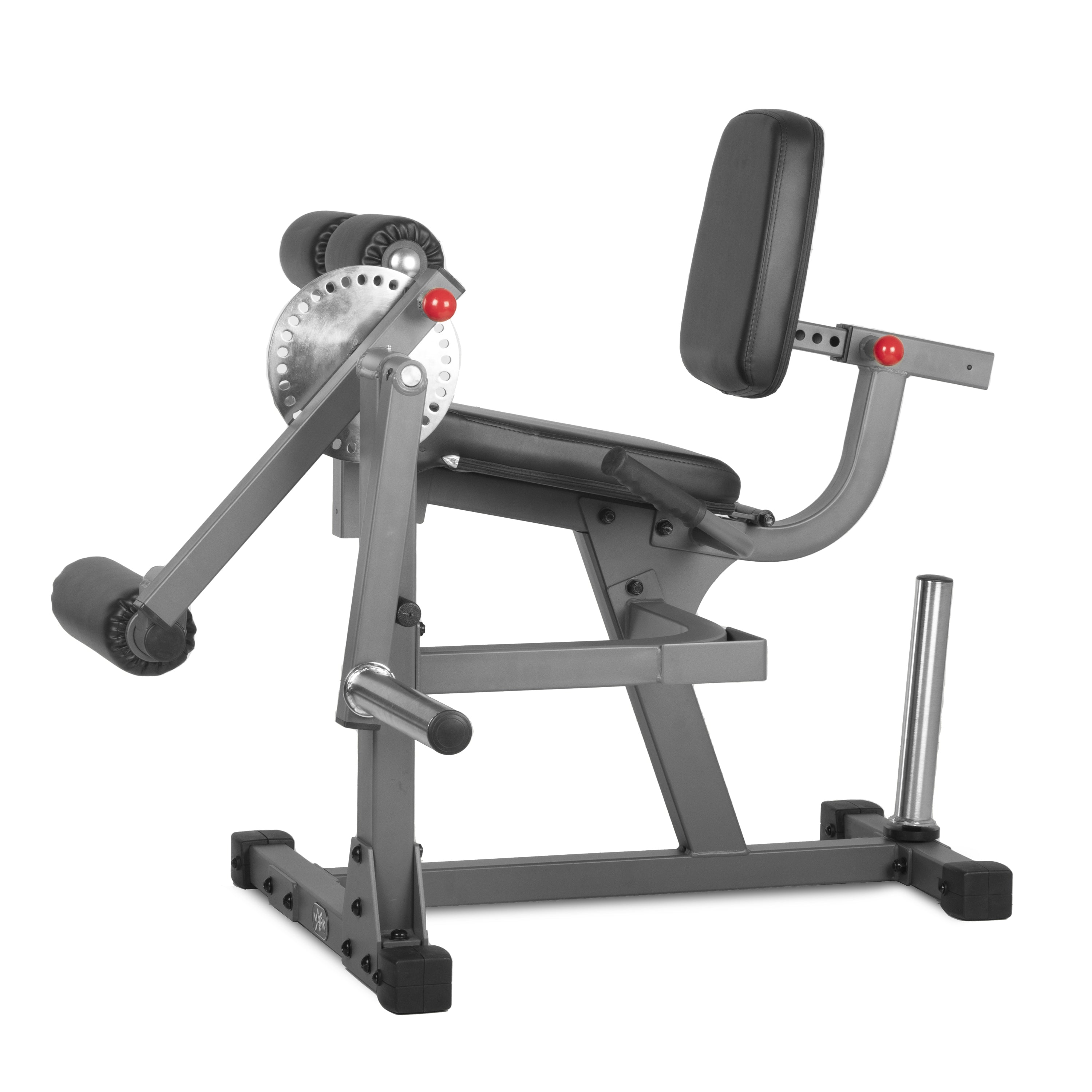 Rotary Leg Extension Curl Machine with heavy-duty steel frame for targeted leg exercises.