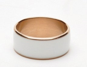 JAKCOM R3F Smart Ring Waterproof in white and black, shown in a close-up view.