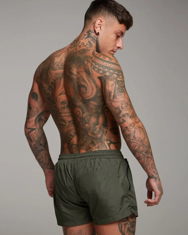 Men's Full Size Drawstring Active Shorts with Pockets Plus Size