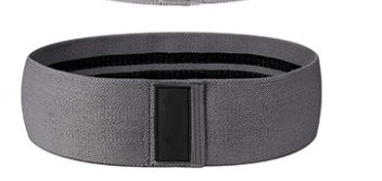 Fabric Resistance Bands by Vellmara in gray, ideal for fitness and sports activities with a secure fit and durability.