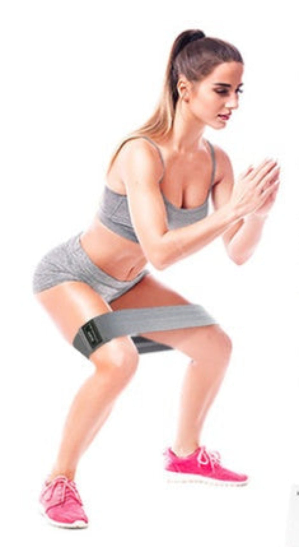 Fabric Resistance Bands by Vellmara, featuring three tension levels for effective fitness workouts.