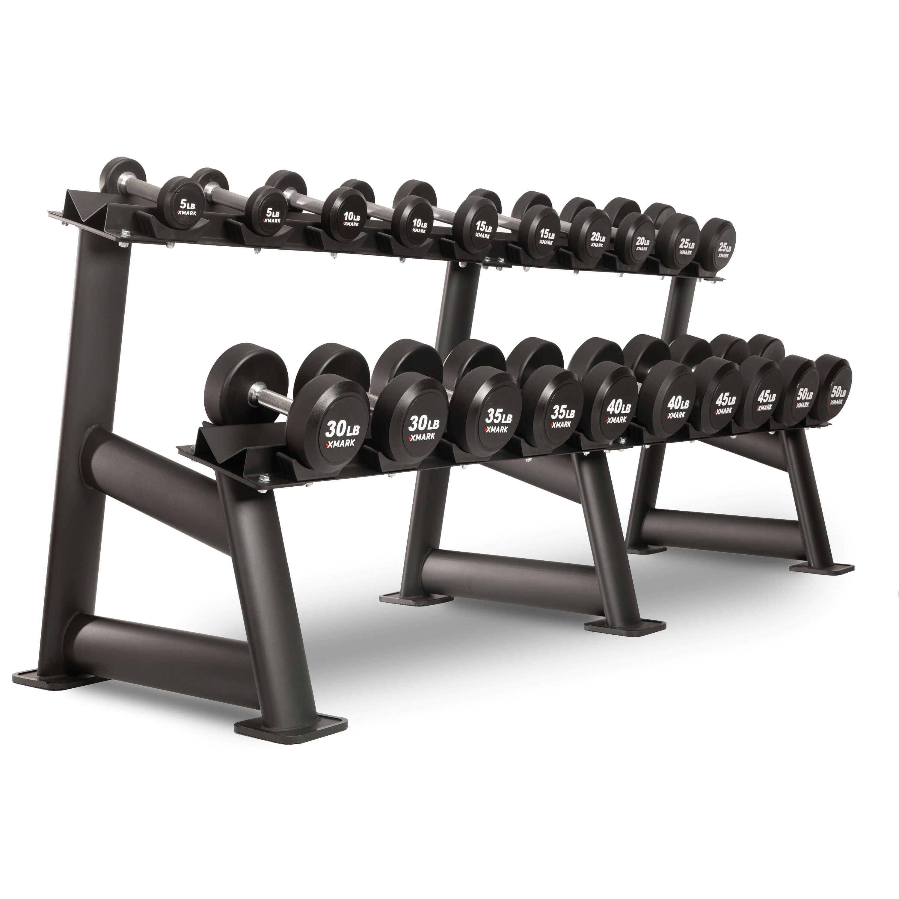 Round Commercial Urethane Dumbbells