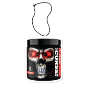 JNX Sports Air Fresheners featuring The Curse! pre-workout design with a skull and striking graphics.