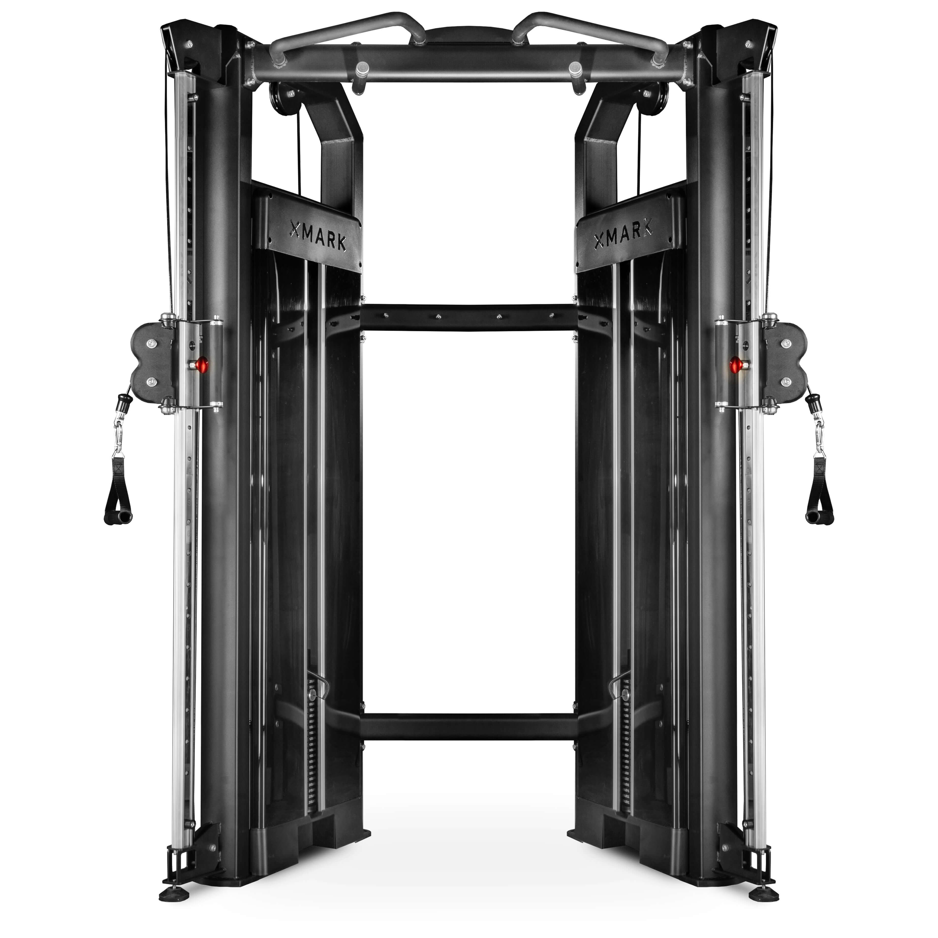 Functional Trainer With Dual 230 lb Weight Stacks showcasing dual weight stacks and sturdy design.