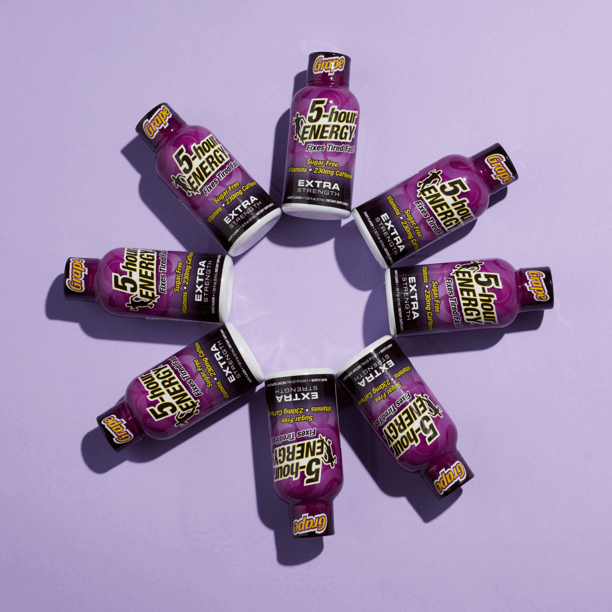 24 Pack 5-hour ENERGY Extra Strength Shots, Grape Flavor Flavor, 1.93 Fl Oz