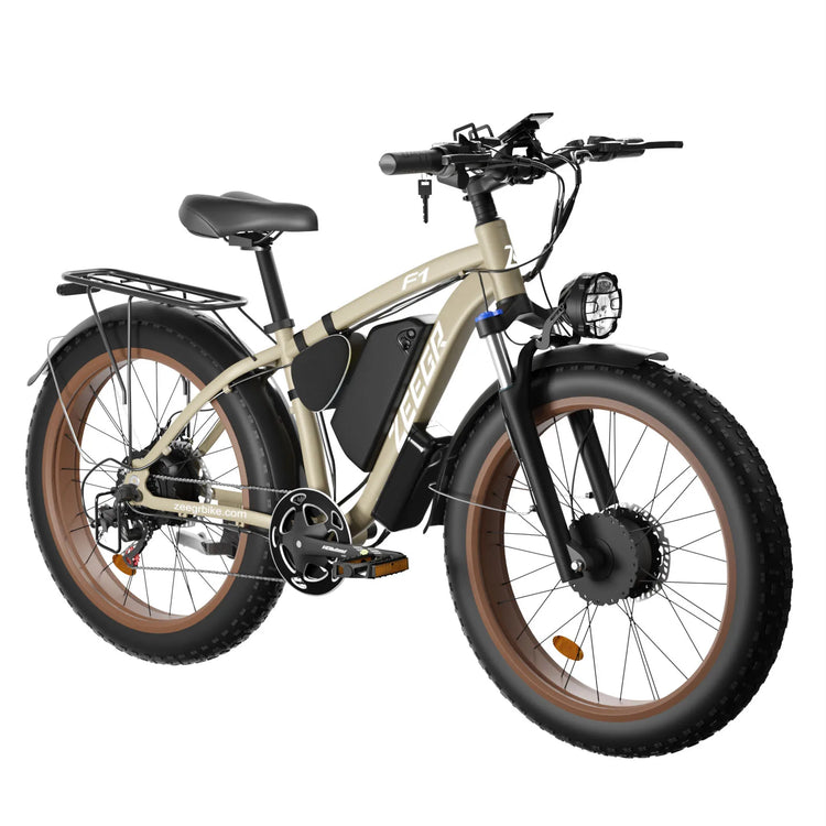US Warehouse Fat Bike Electric Bicycle 2000 Watt 26" Ebike Electric City Fat Tire Bike Bicycle Mountain Road Hybrid E Bike-0