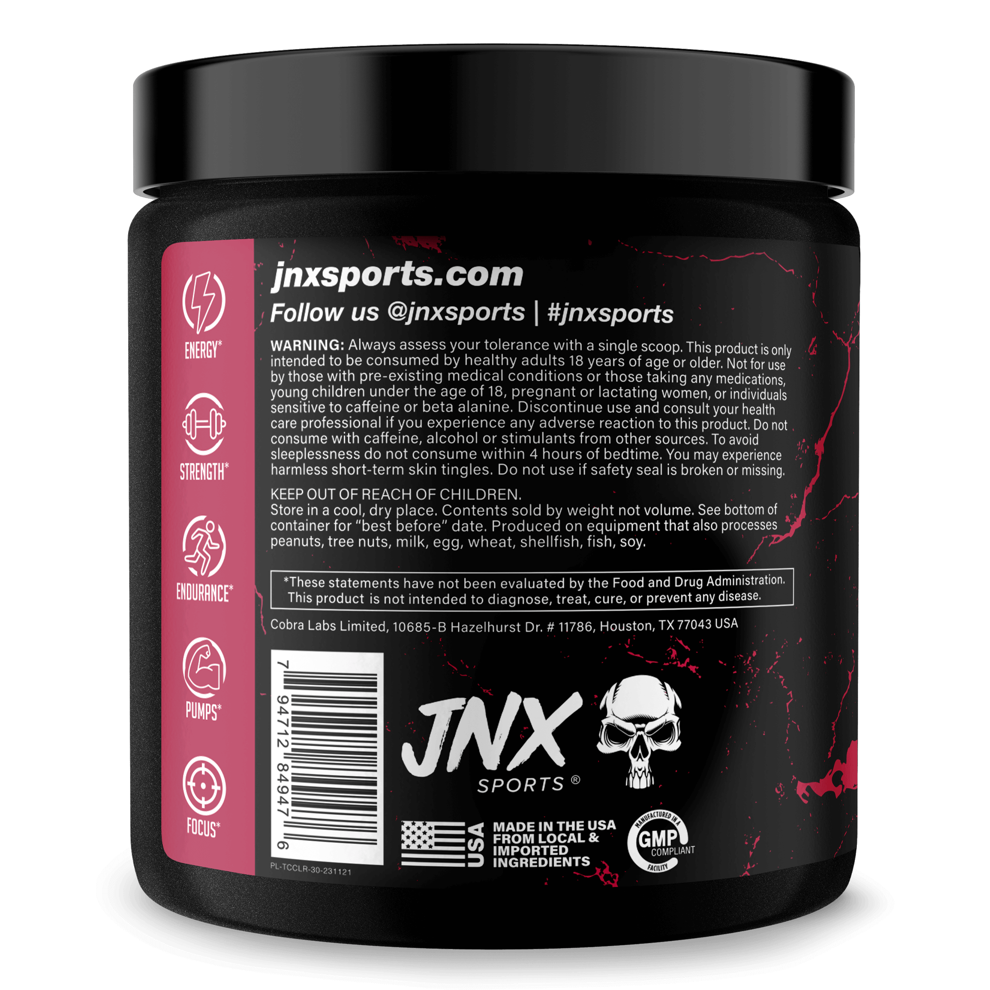 The Curse Pre-Workout 30 Servings