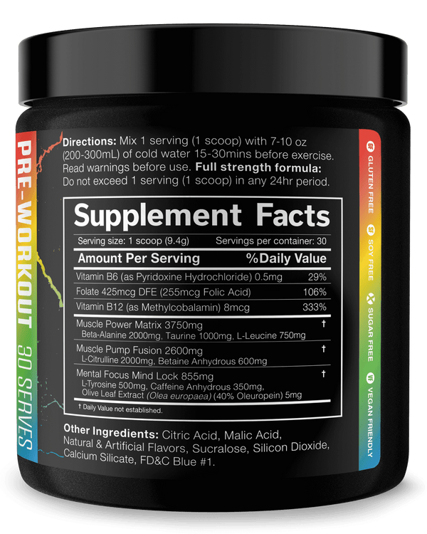 The Shadow Pre-Workout