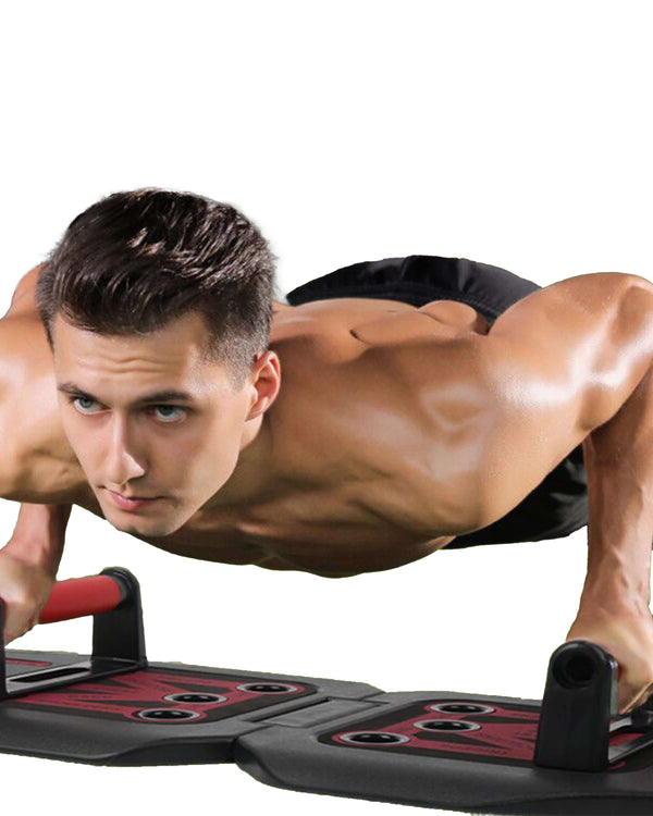 9 in 1 Push Up Rack Board System Fitness Workout Train Gym Exercise