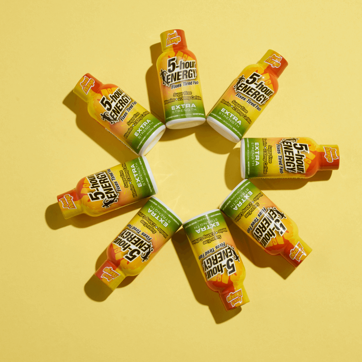 24 Pack 5-hour ENERGY Extra Strength Shots, Peach Mango Flavor Flavor, 1.93 Fl Oz