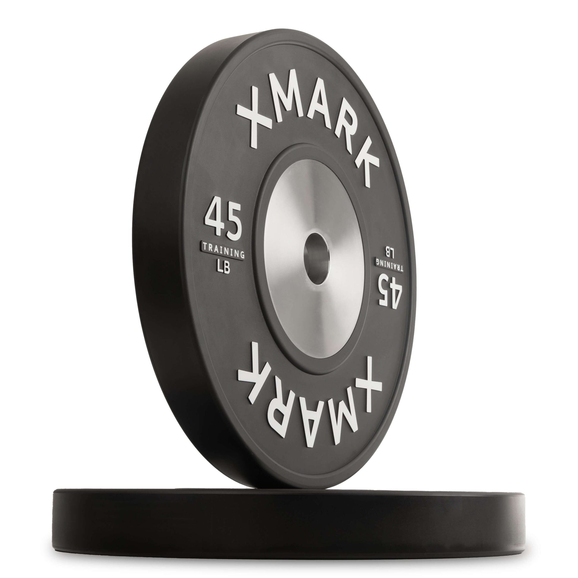 Black Premium IWF Training Bumpers LB Pairs and Sets, 45 lb training plate designed for durability and precision.