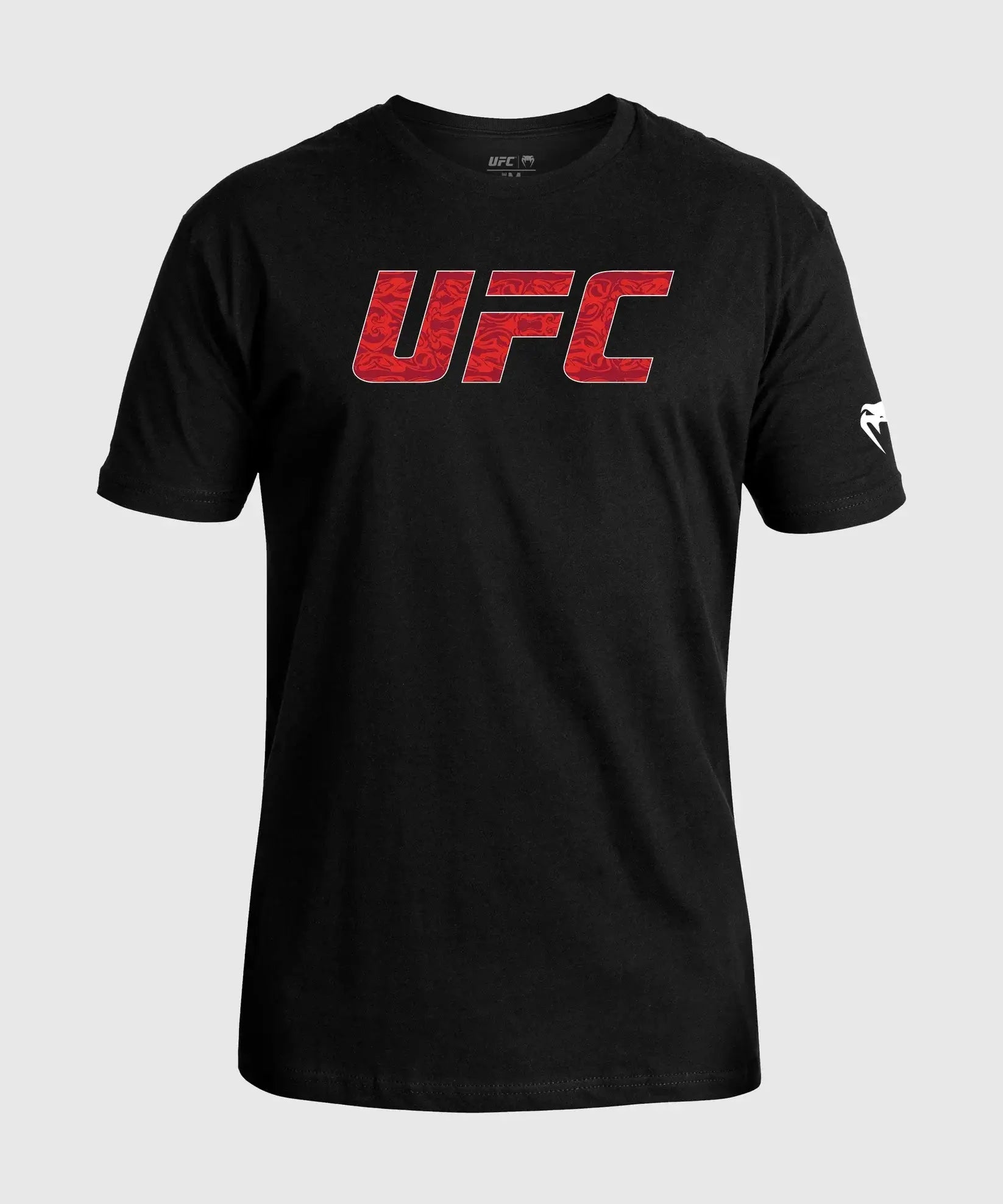 UFC Unrivaled Merab Dvalishvili T-Shirt featuring a bold UFC logo on a black background.
