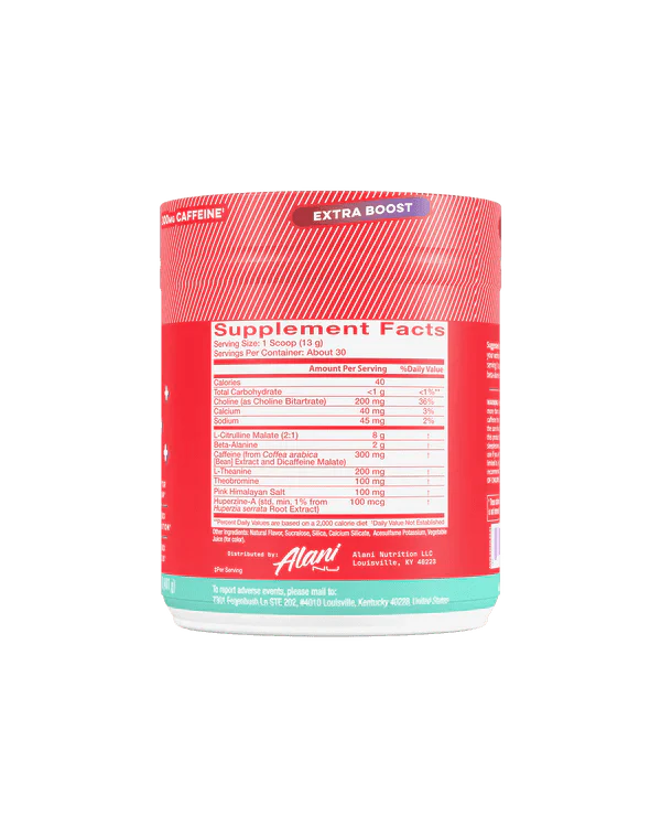 Alani Pre Workout Plus