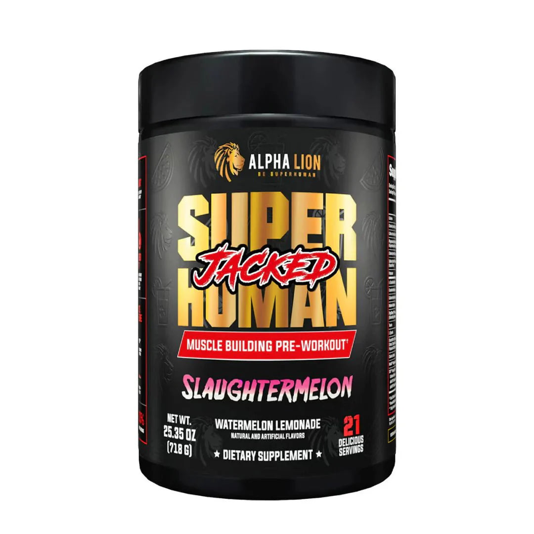 Alpha Lion Super Human Jacked Muscle Building Pre Workout