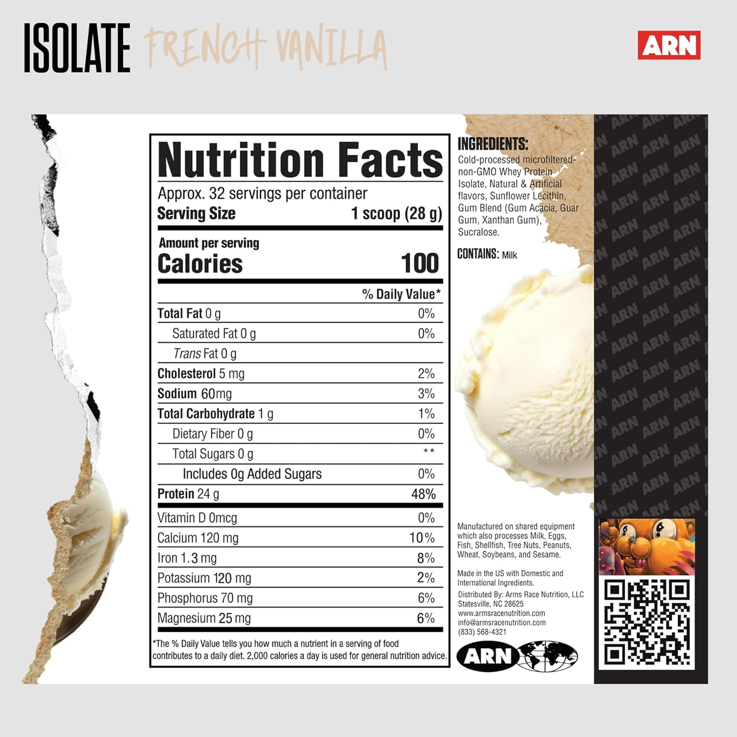 ARN ISOLATE WHEY PROTEIN