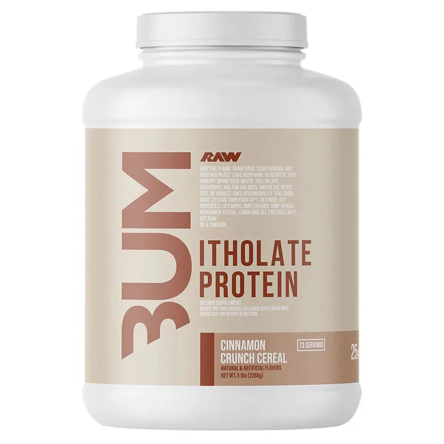 Raw Nutrition Bum Itholate Protein 5 Lbs