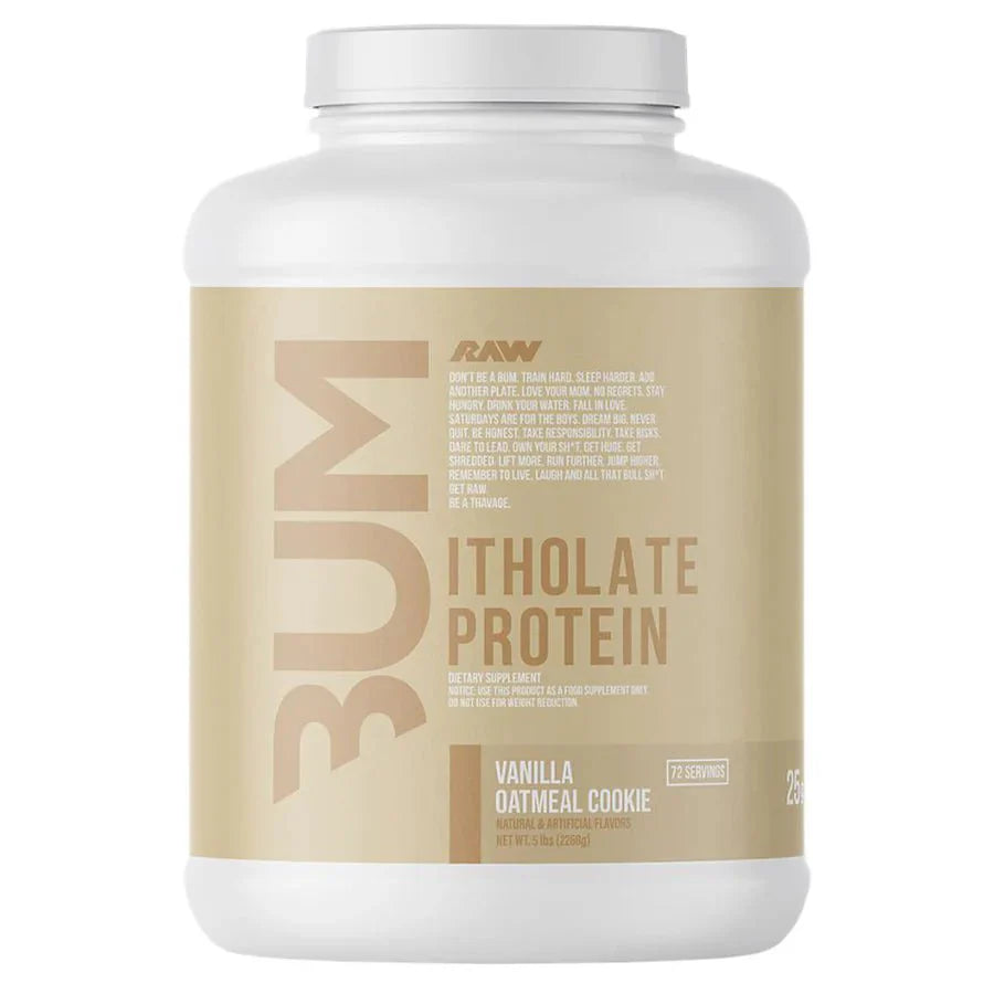 Raw Nutrition Bum Itholate Protein 5 Lbs