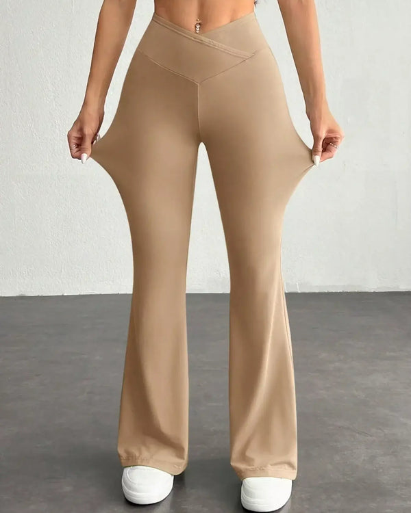 High-Waisted Flare Pants