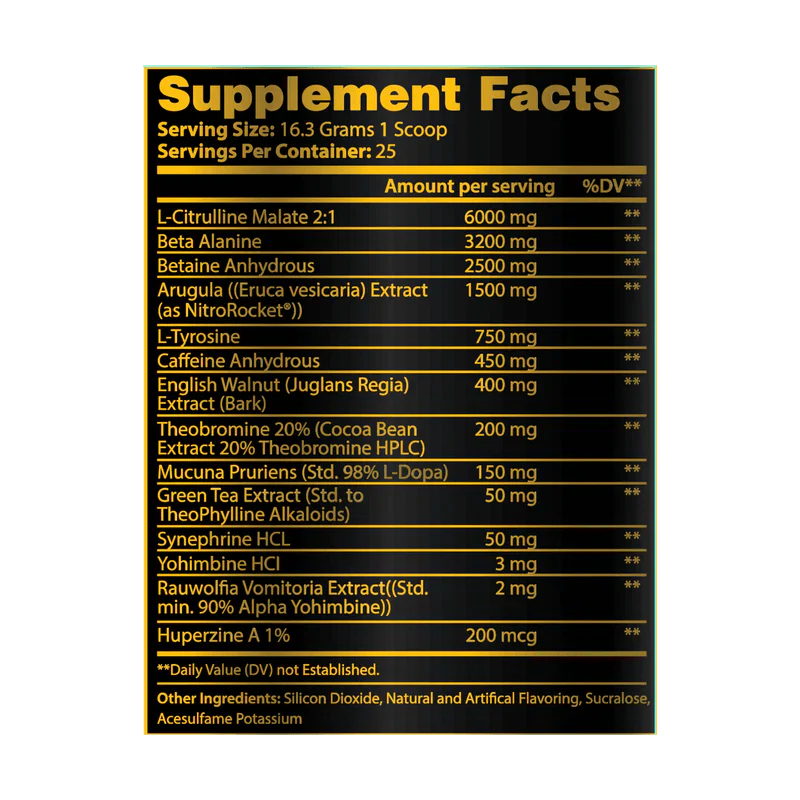 Cannibal Ferox Pre-Workout