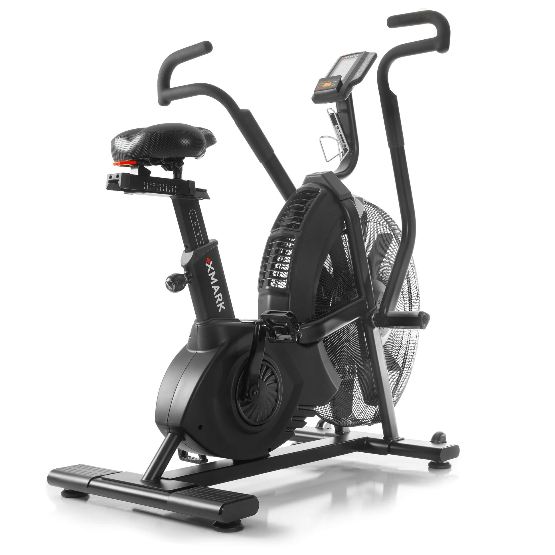 CAT 5 Hurricane Commercial Air Bike for high-intensity workouts and group classes, designed for peak performance.