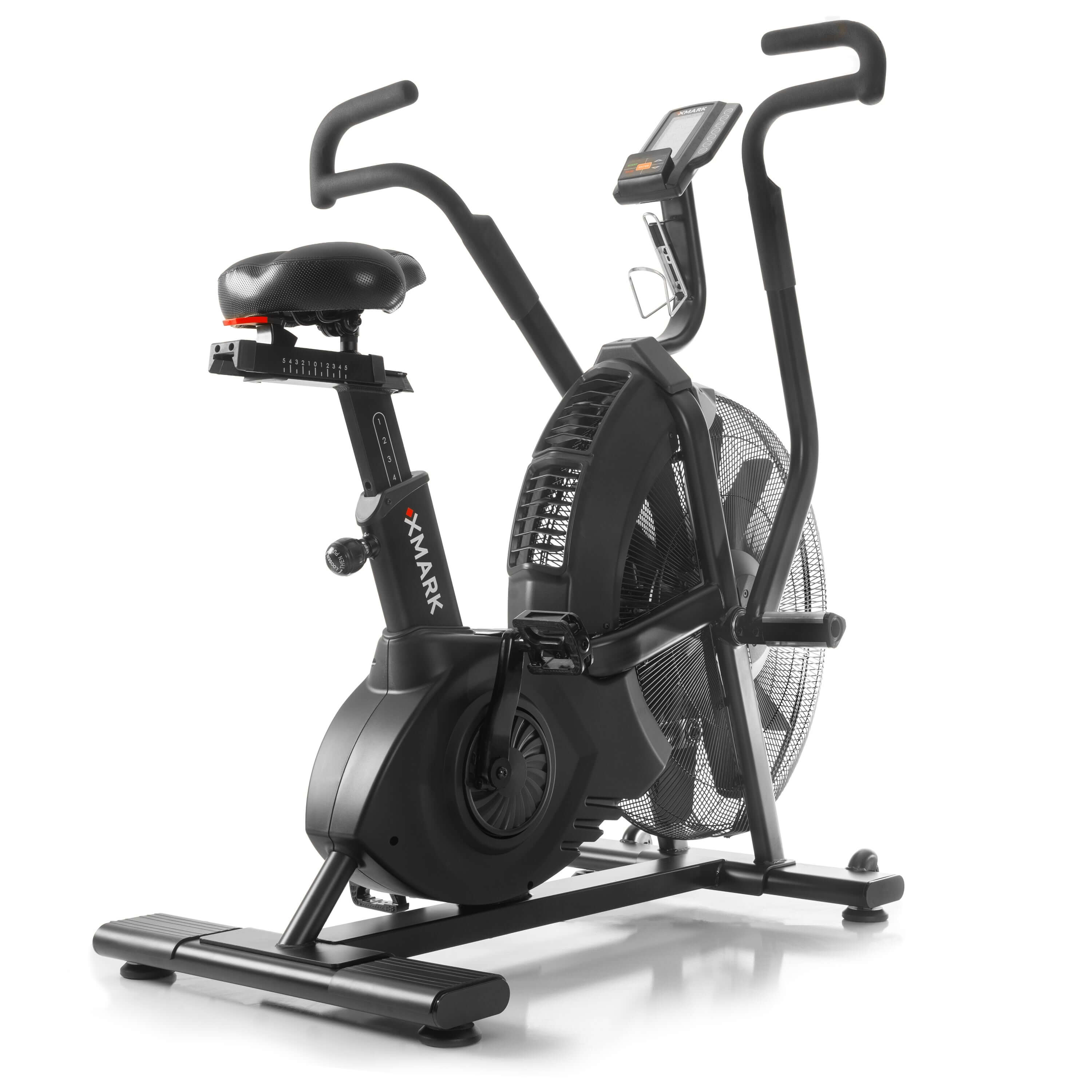 CAT 5 Hurricane Commercial Air Bike for high-intensity workouts and group classes, designed for peak performance.