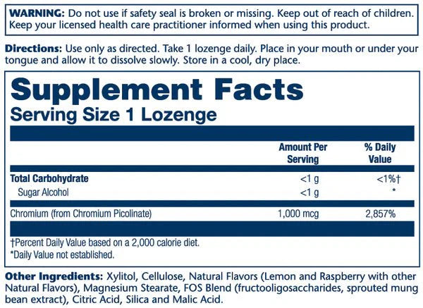 Chromium Picolinate 1000mcg