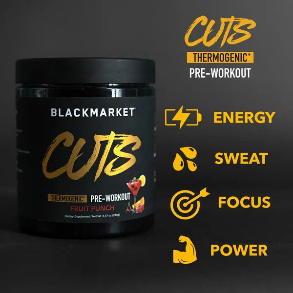 Blackmarket Cuts Thermogenic Pre