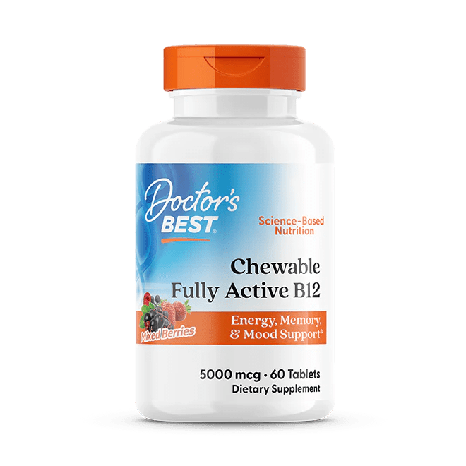 Doctor's Best Chewable Fully Active B12 5,000 mcg