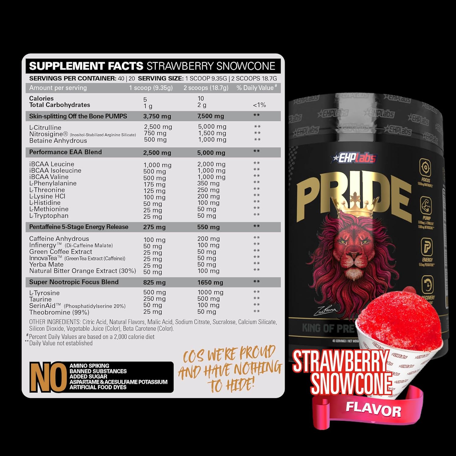 Ehp Labs Pride Pre Workout