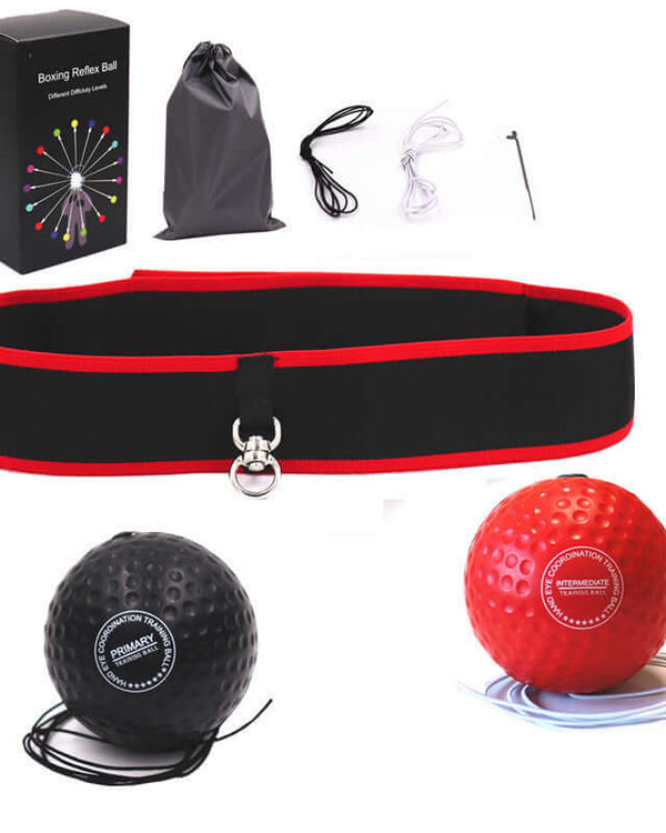 Boxing Reaction Ball Head-mounted Adjustable PU Fitness Equipment